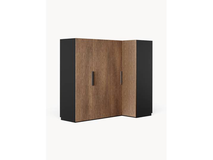 Modularer Eck-Kleiderschrank Simone, 215 cm Breite, in verschiedenen Größen