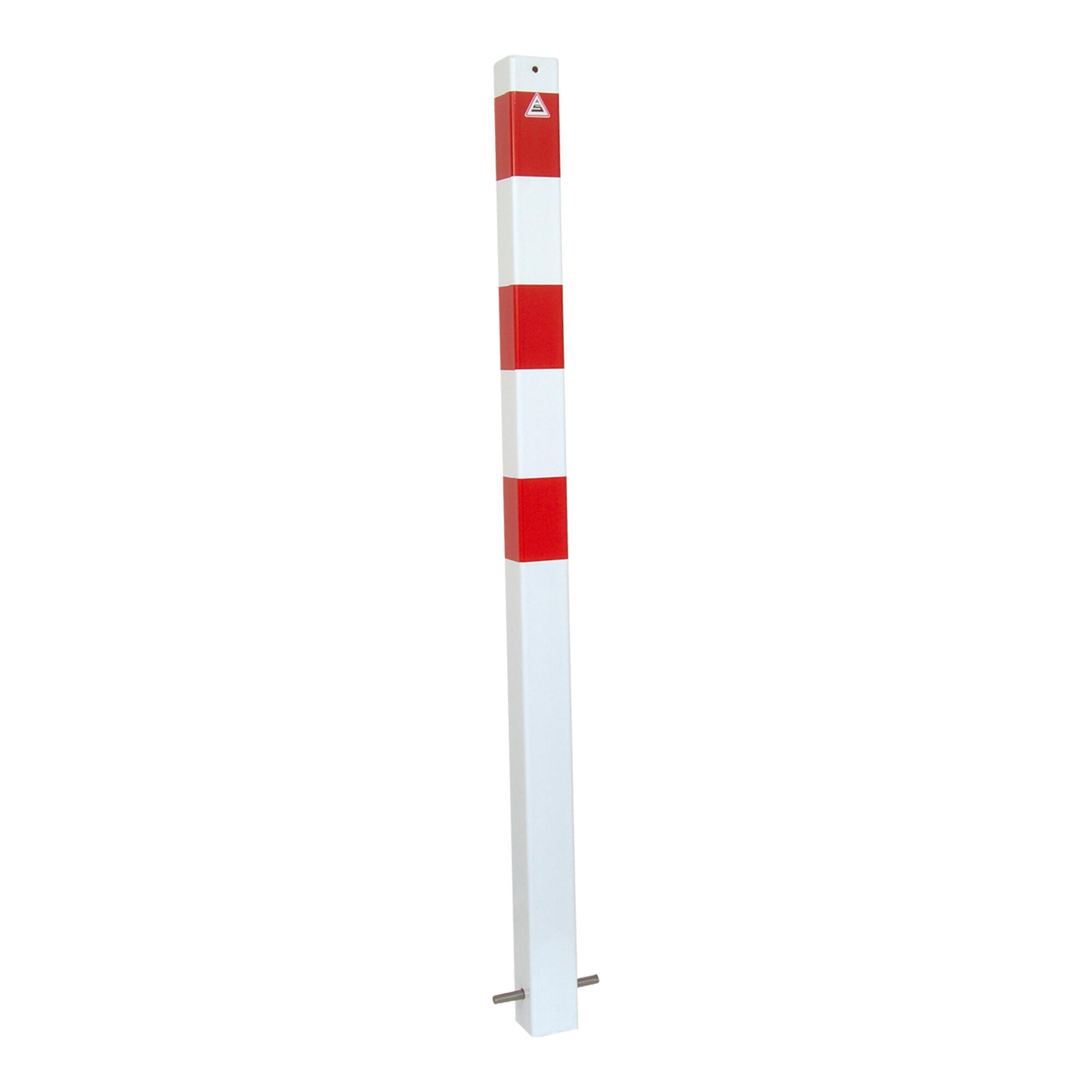 Schake Absperrpfosten Typ 470/1, ortsfest, zum Einbetonieren, 70x70mm, + 1 Öse)