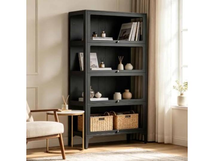 Gavoir Vitrinenschrank Wohnzimmer Glasvitrine Stehend Vitrinenschrank Sammlervitrine Stehend