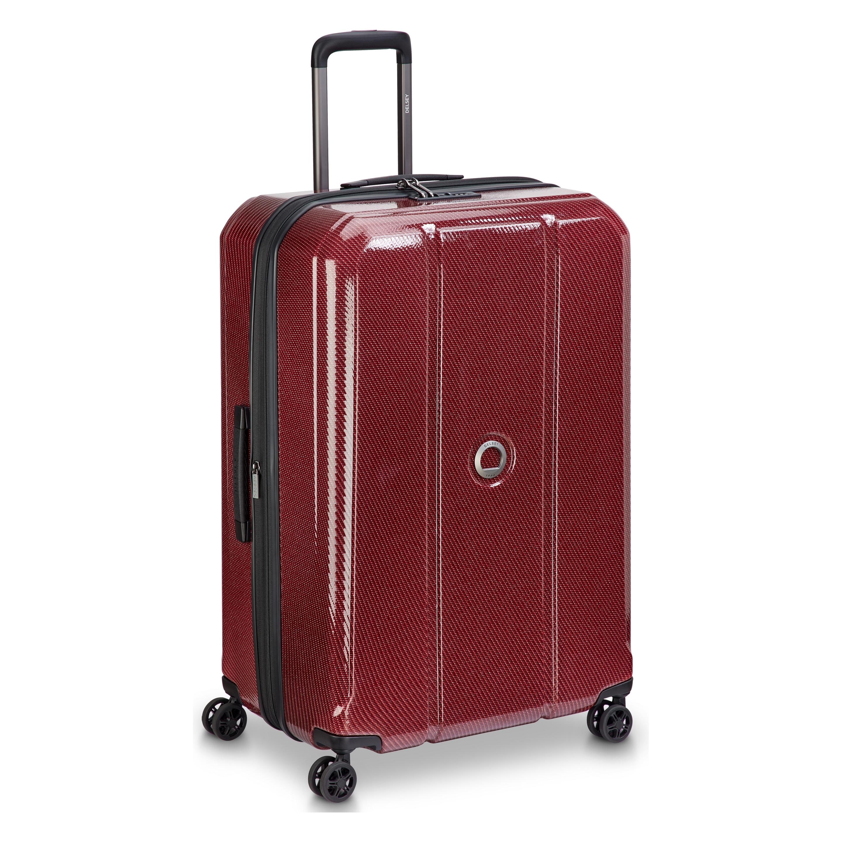 Delsey Helium Ultimate erweiterbarer 76 cm Koffer, rot (72674907)