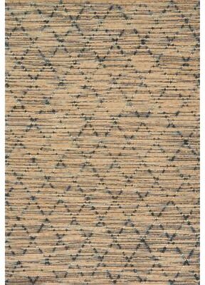 Alexander Home Ember Farmhouse Diamond Hand-Woven Jute Rug