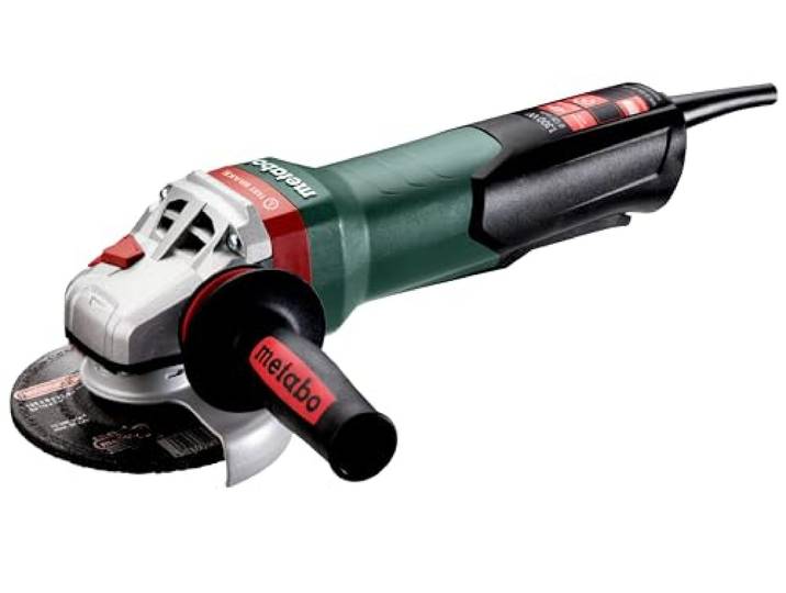 METABO 603631000 - Miniamoladora Protección contra rearme Tecnología hombre muerto WPB 13-125 Quick 1300W