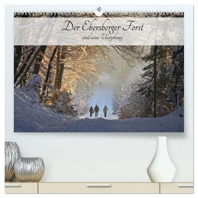 Der Ebersberger Forst und seine Umgebung (hochwertiger Premium Wandkalender 2027 DIN A2 quer), Kunstdruck in Hochglanz