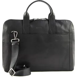 Saddler Gustav Computer Bag, Notebooktasche, Schwarz