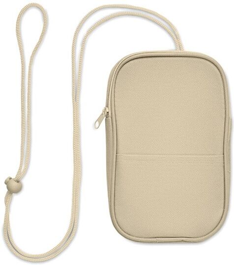 KOROVIN POUCH Pochette de voyage RPET beige