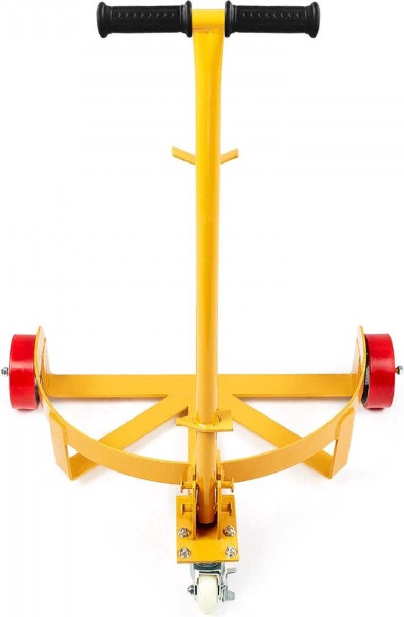 Vatenroller voor vaten tot 544 kg, Geel, Ø 620 mm