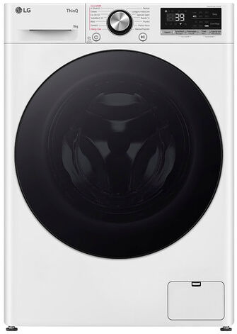 LG F4R7009TSWB Lavatrice 9kg AI DD, Classe A-10%, 1400 giri, TurboWash, Vapore