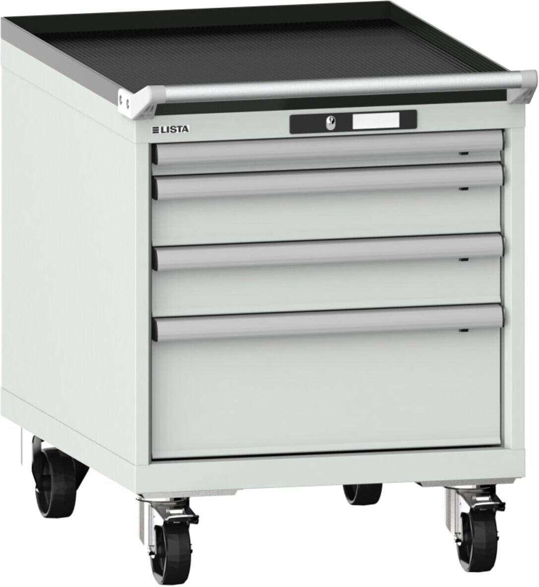 Lista Schubladenschrank mobil 27x36E (BxTxH) 564x725x723mm KEY Lock R7035 (14.281.020)