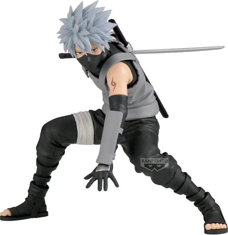 Banpresto Figura Naruto Shippuden Grandista - Kakashi Hatake Talla Única Unisex