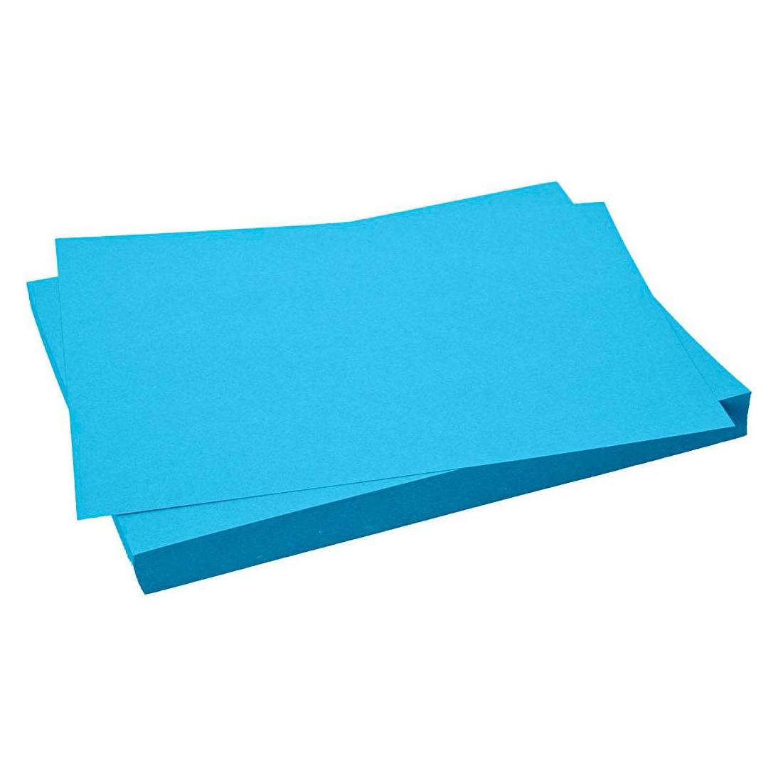 Creativ Company Farbiger Karton Türkis 270gr, 100 Blatt (270 g/m², 1x) (4001868961300)