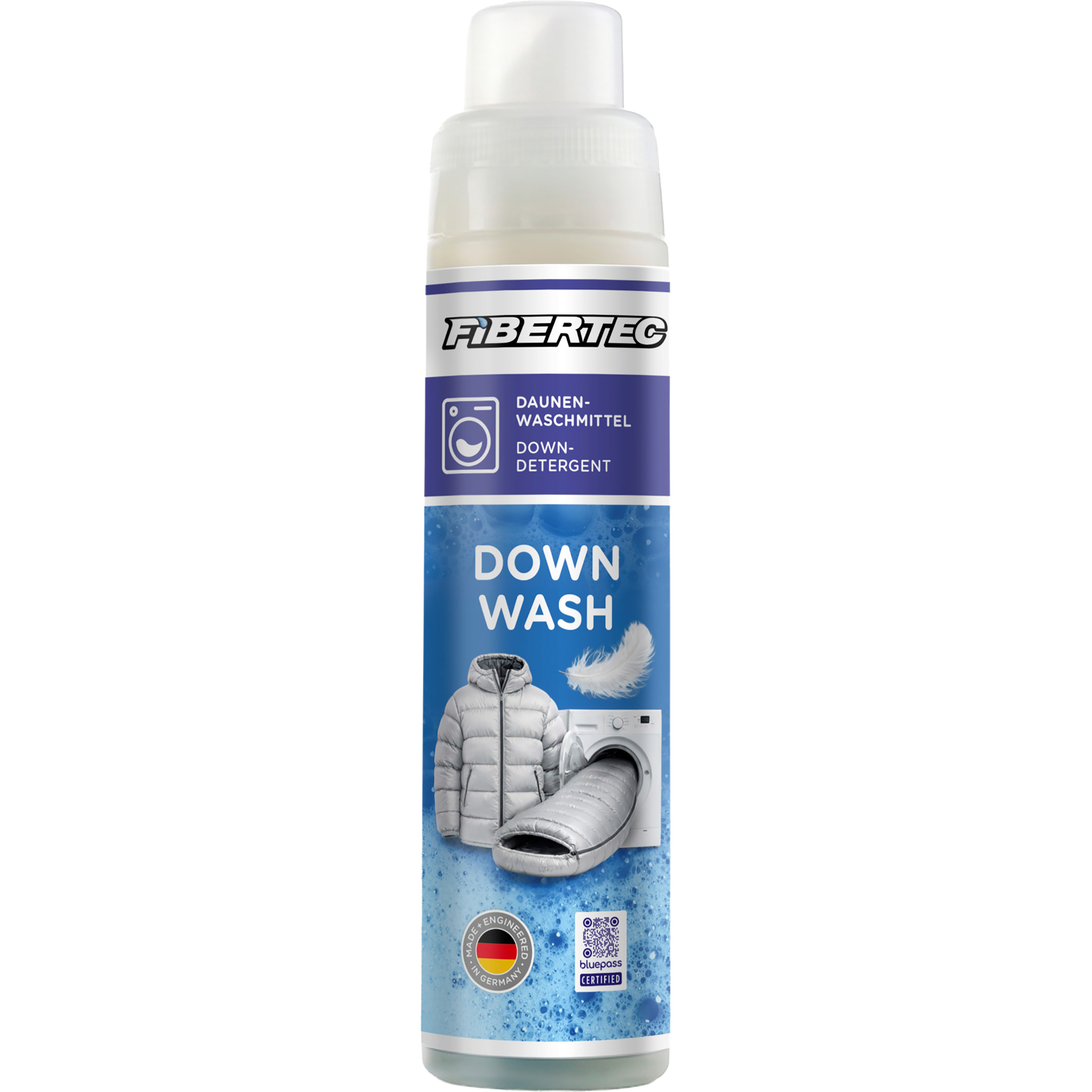 Fibertec Down Wash Waschmittel Funktionswaschmittel braun Größe 250ML