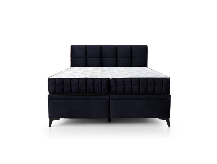 Kontinentalbett 180x200 cm Beriano mit Stauraum und Matratze,