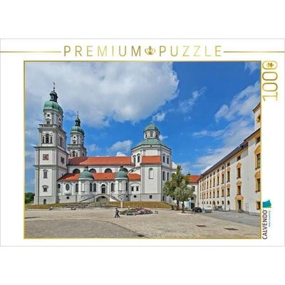 CALVENDO Puzzle Ein Motiv aus dem Kalender Der Illerradweg zwischen Oberstdorf und Ulm | 1000 Teile Lege-Größe 64x48cm Foto-Puzzle für glückliche