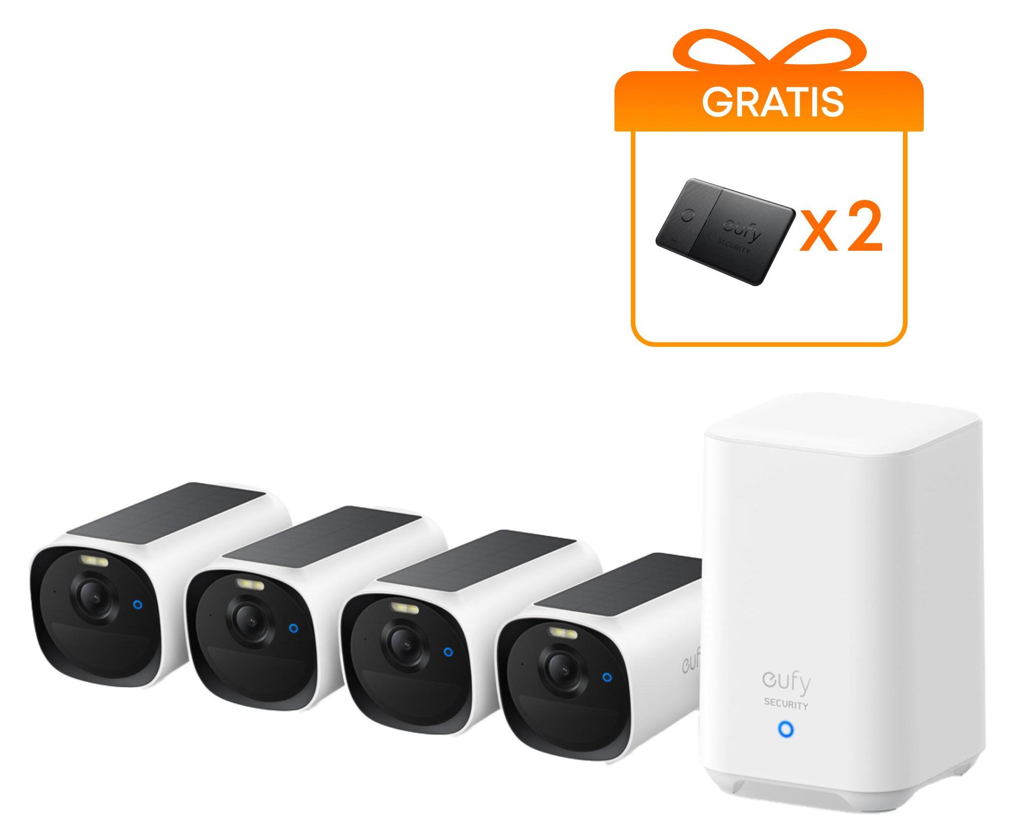eufyCam E40 4-Kamera-Set (HomeBase S280)