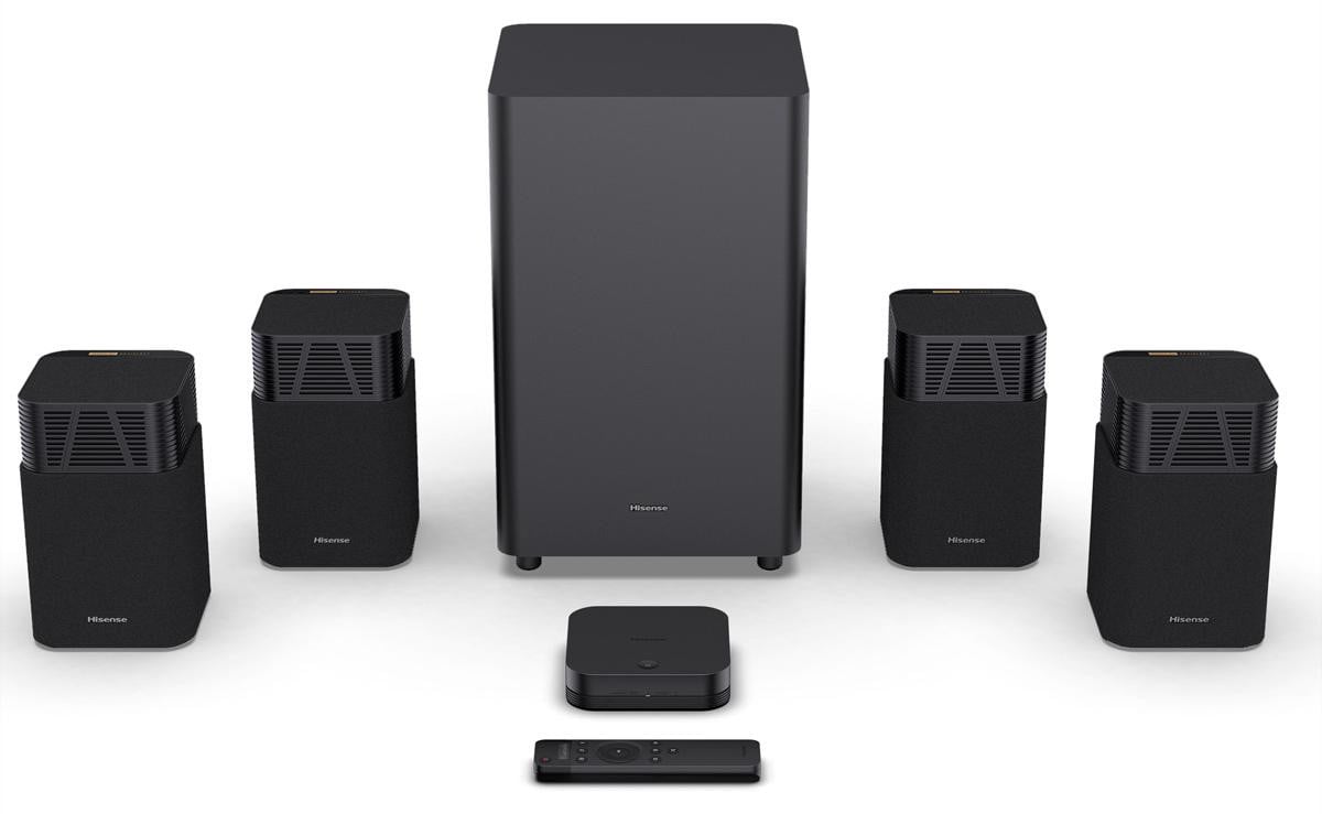 Hisense HT-Saturn geluidssysteem, 4.1.2-kanaals, 720W, Dolby Atmos
