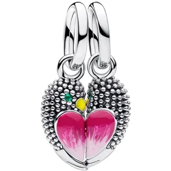 Pandora 794484C01 Teilbarer Charm-Anhänger Liebesvögel Silber