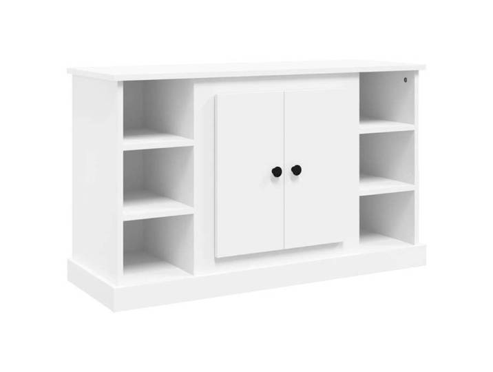 Top 2026@Cabinet bahut de rangement simple Blanc - SWEETY® Buffet Blanc 100x35 5x60cm - bois d'ingénierie 663113