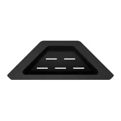 Eckschale (629733) Kunststoff schwarz SCHOCK Eckschale aus Kunststoff in Schwarz