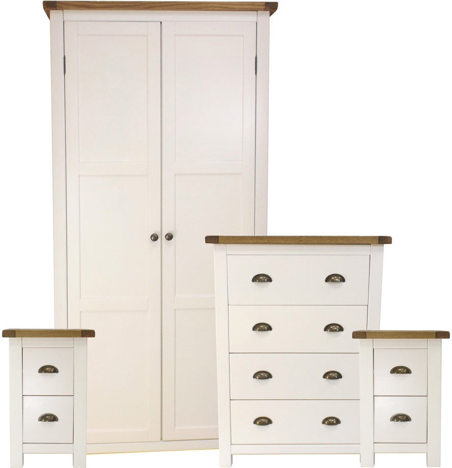 Brambly Cottage Hebden Piece Bedroom Set White