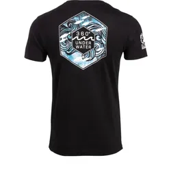 SSI Herren T-Shirt V Neck WAVES - Gr. S