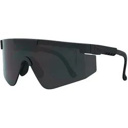 Pit Viper, Unisex, Sportbrille, The Blacking Out Original Wide - BALL-ISTIC? Smoke (Schwarz, Smoke), Schwarz