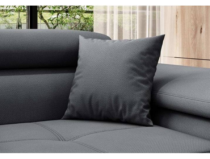 Zierkissen Sofa Positano - Anthrazit - Luxusbetten24