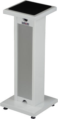 Zaor Stand Monitor White Gloss Grey Weiß