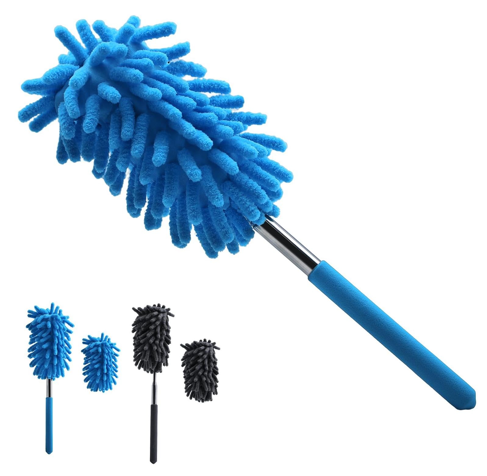 Dripio Stofwisser-set van 2 stuks, uitschuifbaar tot 75 cm, wasbaar