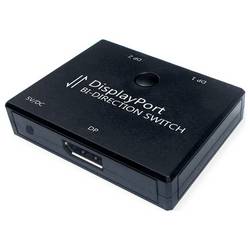 Value 14.99.3587 DisplayPort-Switch bidirektional verwendbar 3840 x 2160 Pixel