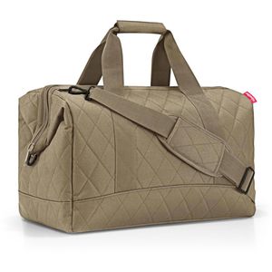 Reisenthel Reisetasche Allrounder L, rhombus olive, 48 cm, aus Polyester, 30 Liter