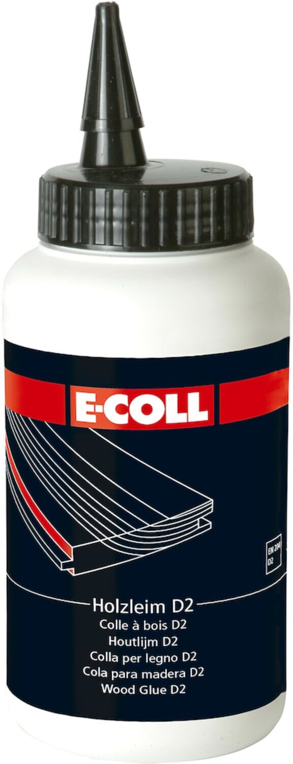 E-COLL Holzleim D2 750g Flasche (4317784313469)