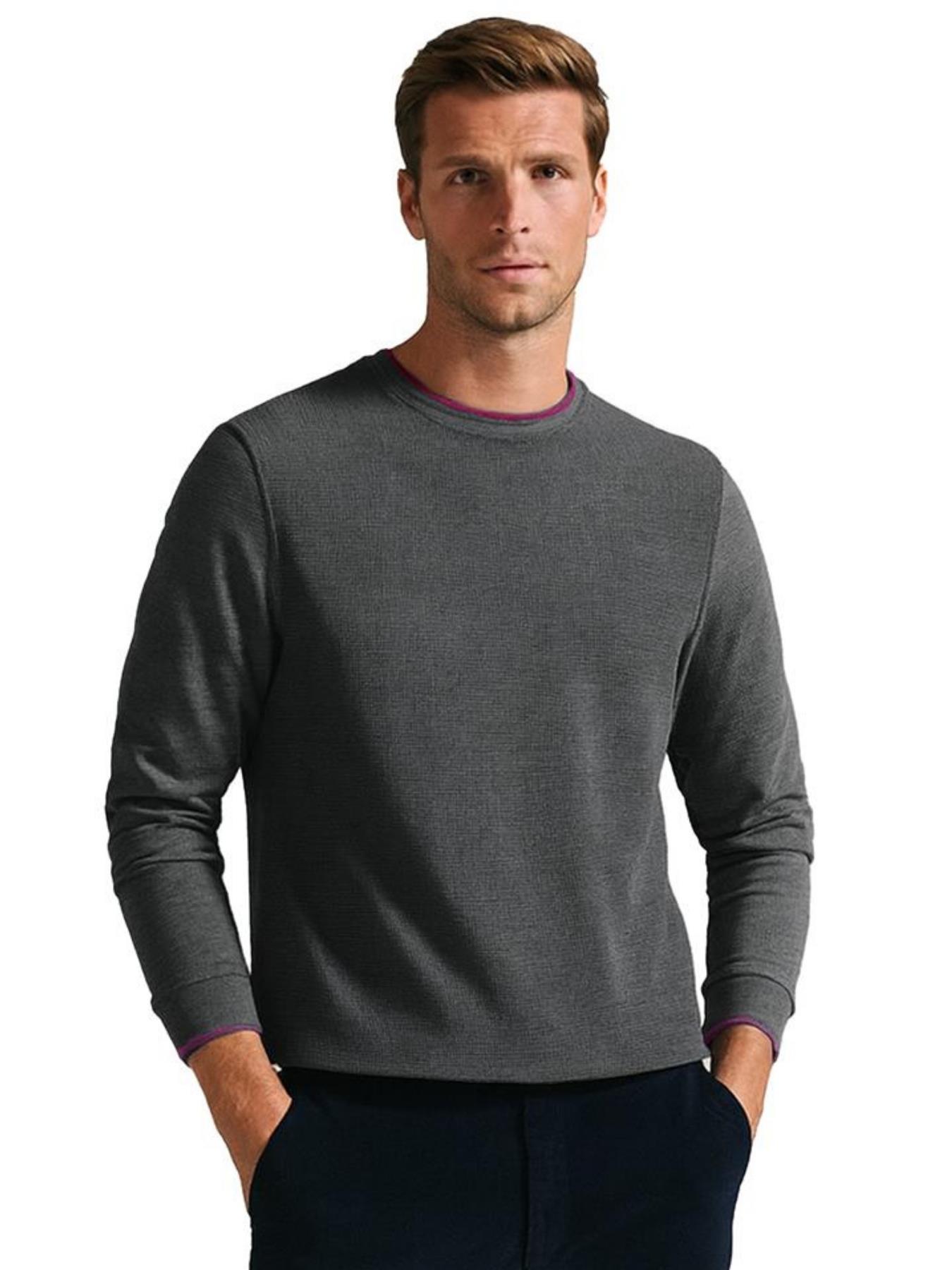 Ted Baker heren Sweatshirt met geweven voorkant - RAKET