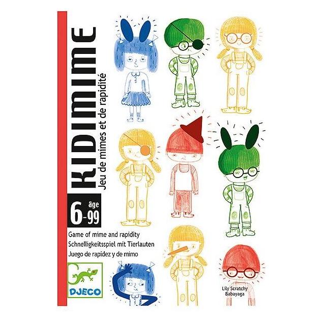Djeco Kartenspiel Kidimime (mult) (Deutsch, Französisch, Italienisch, 1 - 4 Spieler) (5405089)