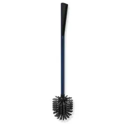 Hewi Serie 801 WC Bürste Serie 801 012001050 stahlblau, langer Stiel