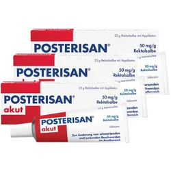 POSTERISAN akut 3er Set 3X25 g Salbe