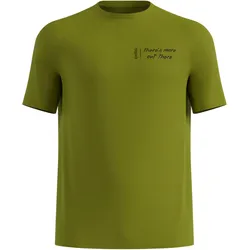 Odlo, Herren, Sportshirt, Essential Print (XL), Grün, XL