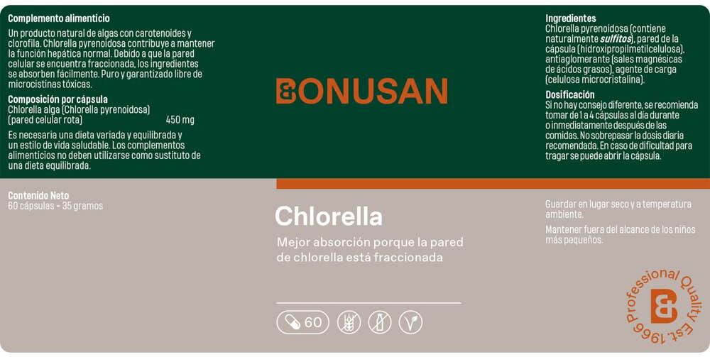 Bonusan Chlorella 60 caps
