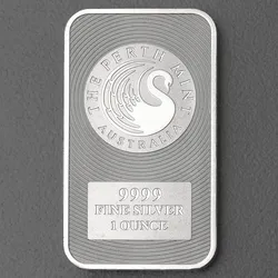 Silberbarren 1oz Perth Mint "Känguru"