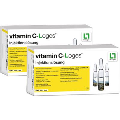 Vitamin C-Loges Injektionslösung 100x5 ml