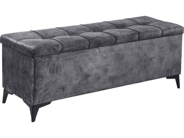 ED EXCITING DESIGN Truhenbank Oregon, Breite 140cm, Bettbank mit Stauraum