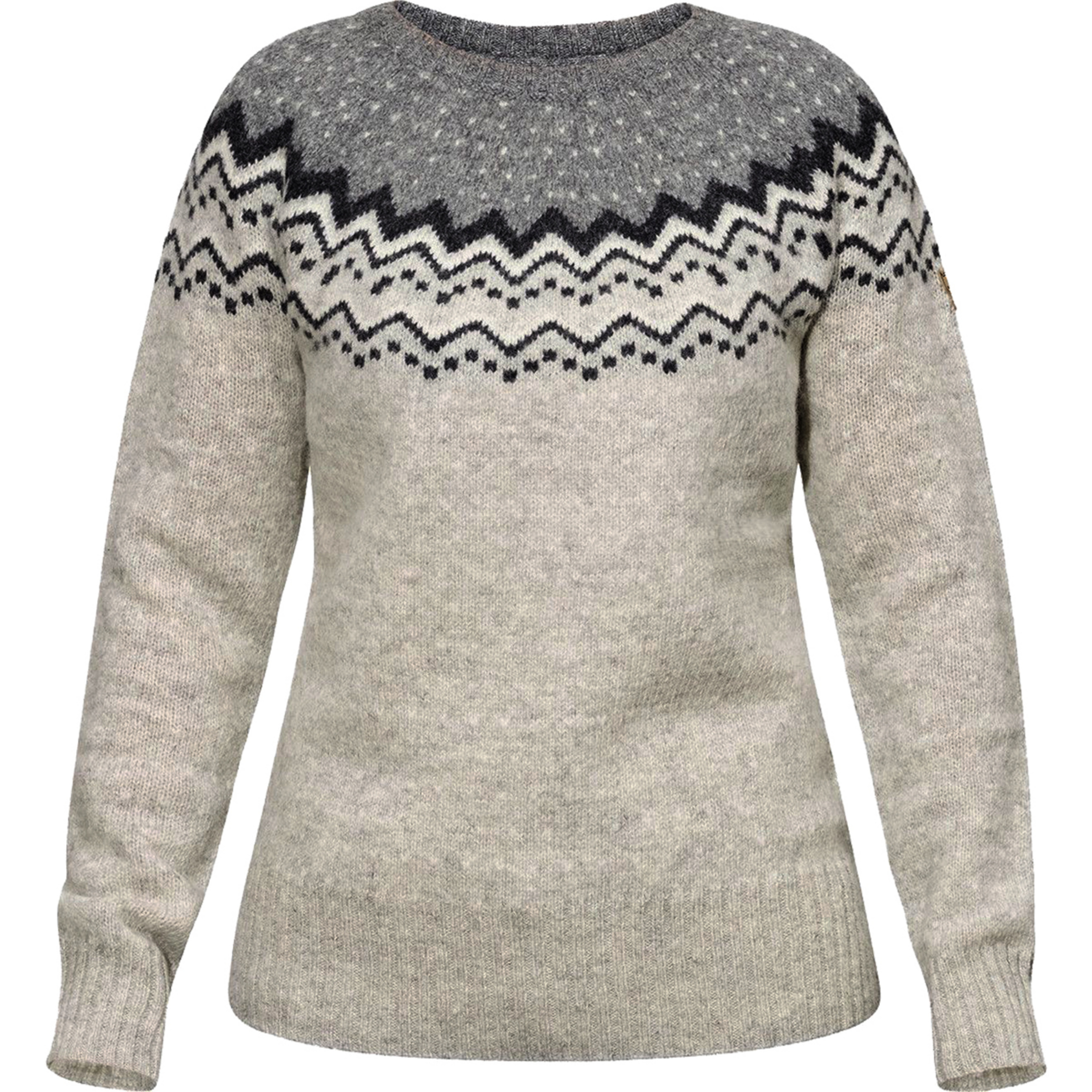 Fjällräven Övik Knit Damen Pullover grau Größe XL Lifestyle Geruchsneutralisierend