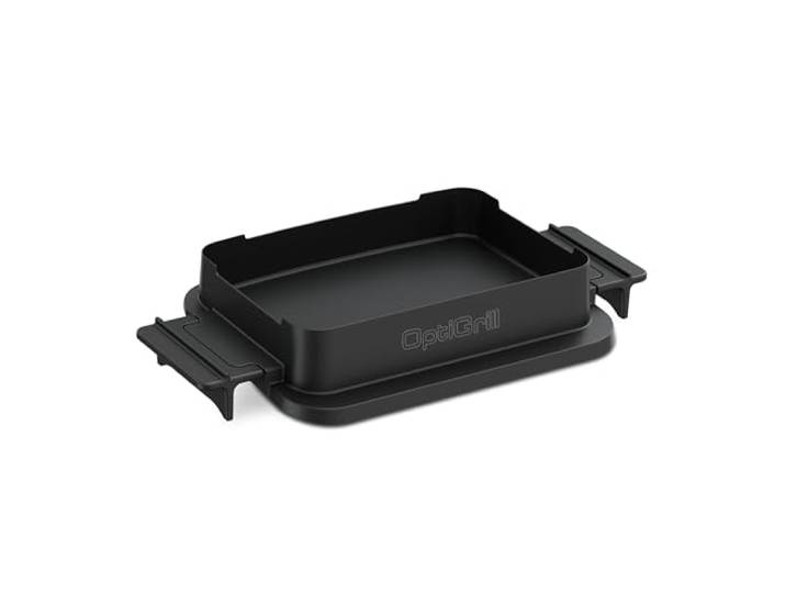 Tefal OptiGrill Zubehör Backschale, kompatibel mit OptiGrill 2-in-1, OptiGrill mit Backofen-Funktion erweitern, antihaftbeschichteter Aluminiumdruckguss, Schwarz, XA732810