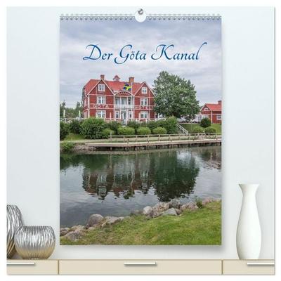 Der Göta Kanal (hochwertiger Premium Wandkalender 2027 DIN A2 hoch), Kunstdruck in Hochglanz