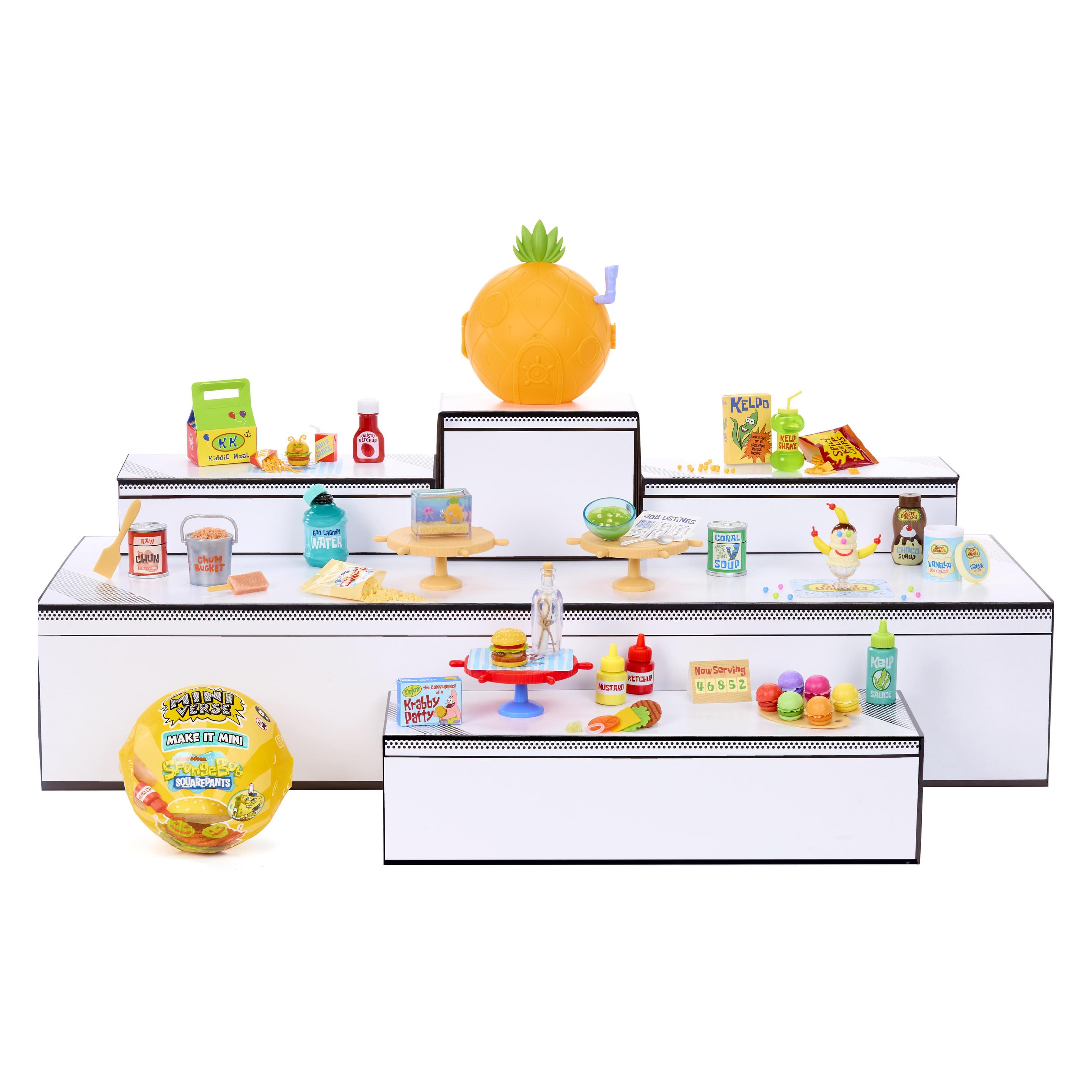 MGA 's Miniverse - Make It Mini Spongebob in PDQ (599296-EUC)