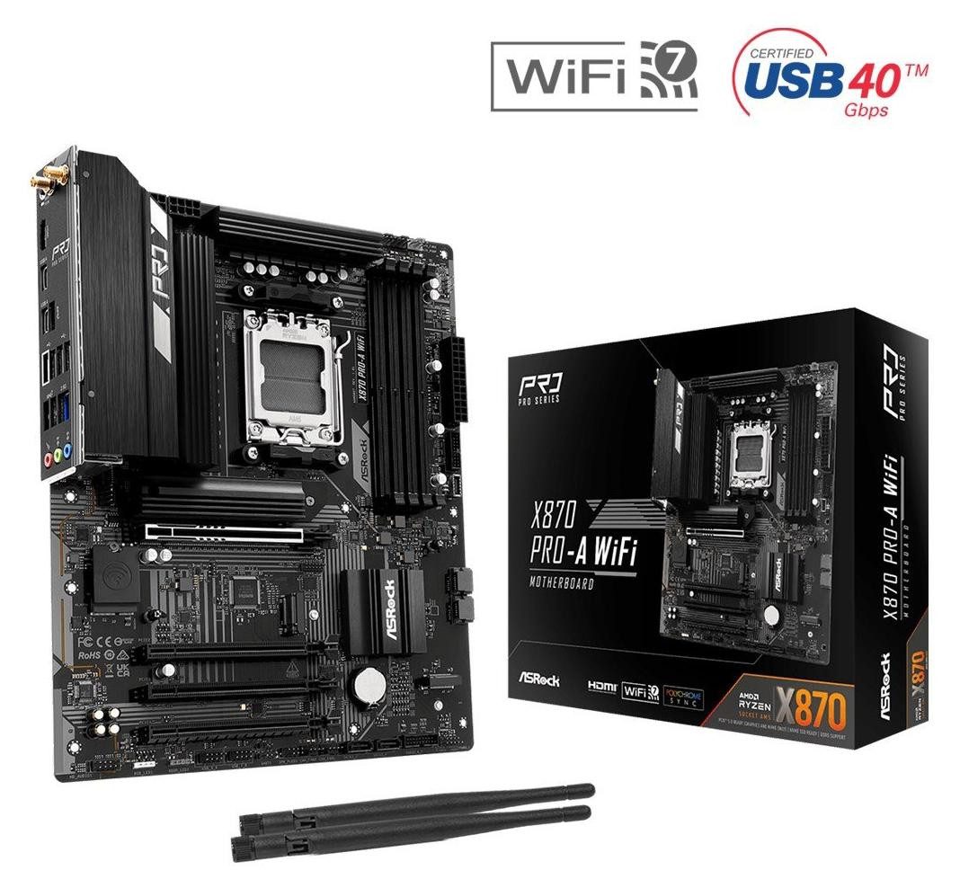 Asrock X870 PRO-A WIFI Motherboard