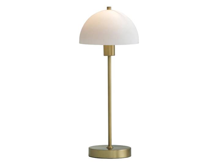Herstal Lampe de table Vienda laiton-blanc
