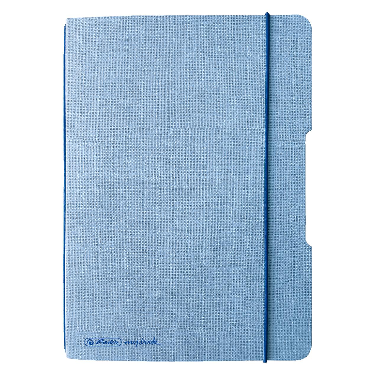 Herlitz 50033737 Notizbuch 40 Blätter (A6, Blanko, Harter Einband) (50033737)