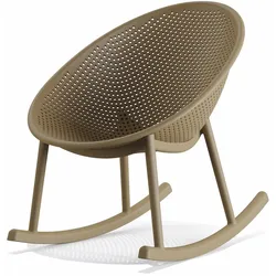 barths »Qosy« Schaukelstuhl sand 66x80x83 cm