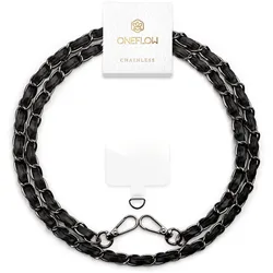 ONEFLOW Universal Handykette Edelstahl abnehmbar – CHAINLESS Parisian Chain