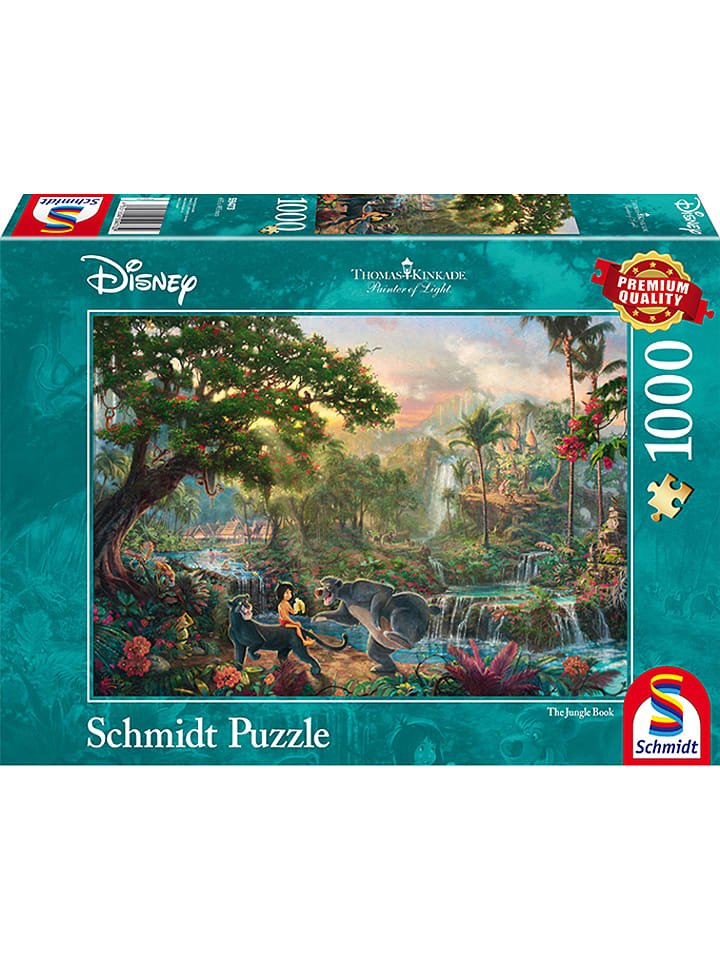 Schmidt Spiele 1.000tlg. Puzzle "Disney Dschungelbuch" - ab 12 Jahren - onesize